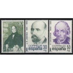 España Spain 2646/48 1982 Centenarios MNH España Spain 2646/48 1982 Centenarios MNH