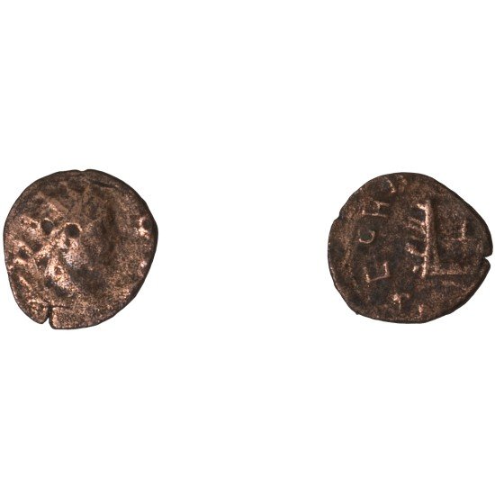 Moneda Imperio Romano Antoniniano Divo Claudio II después de 270 d.C. Moneda Imperio Romano Antoniniano Divo Claudio II después de 270 d.C.