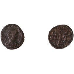 Moneda Imperio Romano Centenional Constancio II 336-337 d.C.