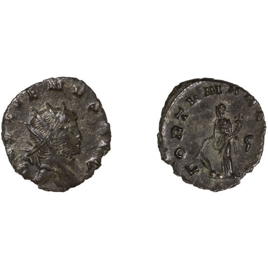 Moneda Imperio Romano Antoniniano Galieno 265-267 d.C. Moneda Imperio Romano Antoniniano Galieno 265-267 d.C.