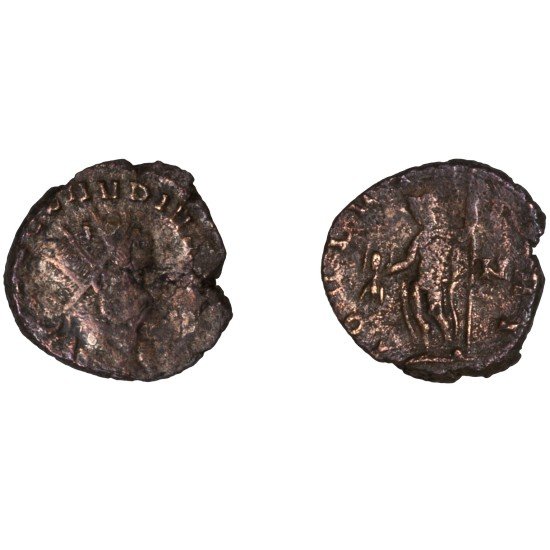 Moneda Imperio Romano Antoniniano Claudio II 268-269 d.C. Moneda Imperio Romano Antoniniano Claudio II 268-269 d.C.