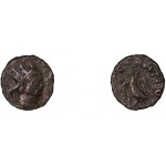 Moneda Imperio Romano Antoniniano Divo Claudio II después de 270 d.C. Moneda Imperio Romano Antoniniano Divo Claudio II después de 270 d.C.