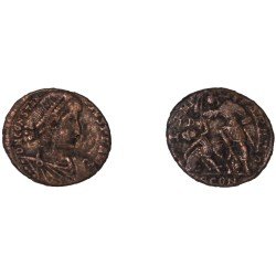 Moneda Imperio Romano Maiorina Constancio II 353-355 d.C. Moneda Imperio Romano Maiorina Constancio II 353-355 d.C.