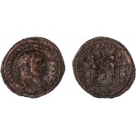 Moneda Imperio Romano Radiado post reforma Galerio 296-297 d.C. Moneda Imperio Romano Radiado post reforma Galerio 296-297 d.C.