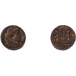 Moneda Imperio Romano Centenional Constantino I 332 d.C.