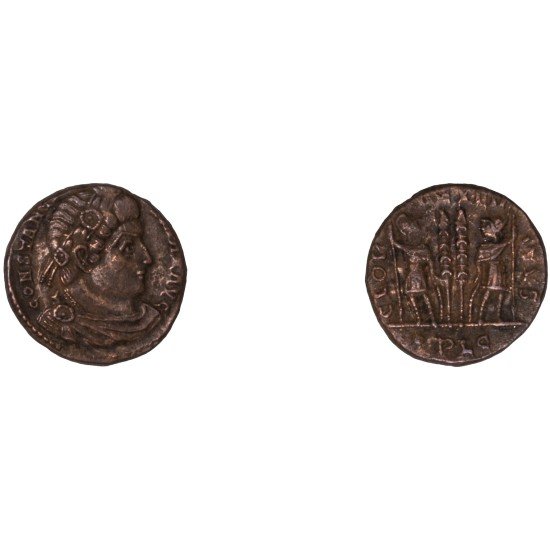 Moneda Imperio Romano Centenional Constantino I 332 d.C. Moneda Imperio Romano Centenional Constantino I 332 d.C.