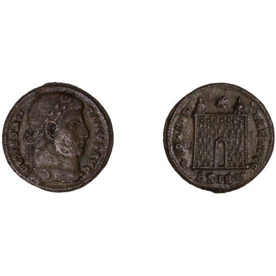 Moneda Imperio Romano Centenional Constantino I 328-329 d.C. Moneda Imperio Romano Centenional Constantino I 328-329 d.C.