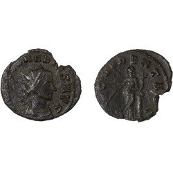 Moneda Imperio Romano Antoniniano Claudio II 268-269 d.C. Moneda Imperio Romano Antoniniano Claudio II 268-269 d.C.