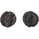 Moneda Imperio Romano Antoniniano Galieno 265-267 d.C.