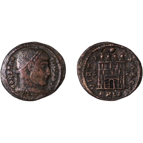 Moneda Imperio Romano Centenional Constantino I 327 d.C. Moneda Imperio Romano Centenional Constantino I 327 d.C.