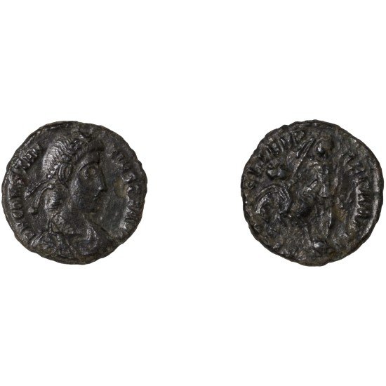Moneda Imperio Romano Maiorina Constancio II 353-355 d.C. Moneda Imperio Romano Maiorina Constancio II 353-355 d.C.