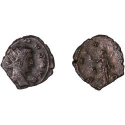 Moneda Imperio Romano Antoniniano Galieno 266-267 d.C. Moneda Imperio Romano Antoniniano Galieno 266-267 d.C.