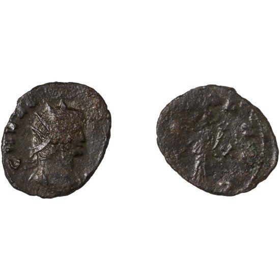 Moneda Imperio Romano Antoniniano Galieno 265-267 d.C. Moneda Imperio Romano Antoniniano Galieno 265-267 d.C.
