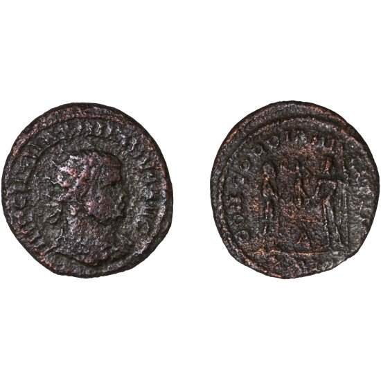Moneda Imperio Romano Antoniniano Maximiano 293-294 d.C.