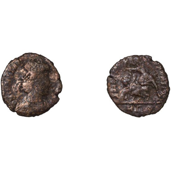 Moneda Imperio Romano Maiorina Constancio II 355-356 d.C.