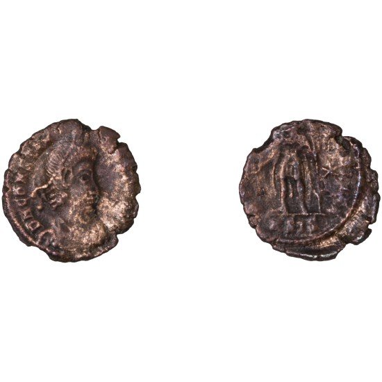 Moneda Imperio Romano Maiorina Constancio II 358-361 d.C. Moneda Imperio Romano Maiorina Constancio II 358-361 d.C.