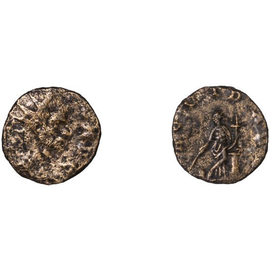 Moneda Imperio Romano Antoniniano Claudio II 270 d.C.