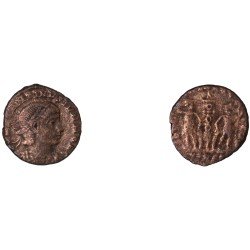 Moneda Imperio Romano Centenional Constantino II 336-337 d.C. Moneda Imperio Romano Centenional Constantino II 336-337 d.C.