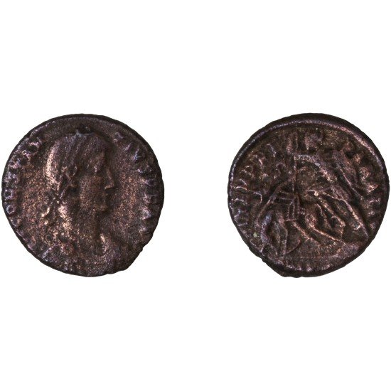 Moneda Imperio Romano Maiorina Constancio II 352-353 d.C. Moneda Imperio Romano Maiorina Constancio II 352-353 d.C.