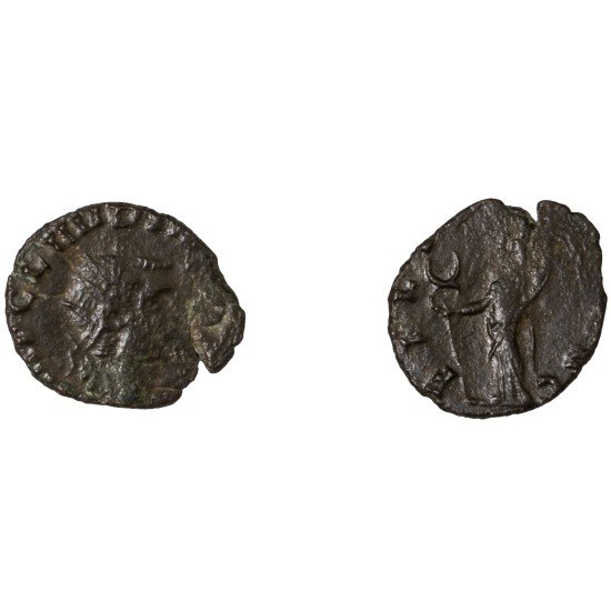 Moneda Imperio Romano Antoniniano Claudio II 268-269 d.C. Moneda Imperio Romano Antoniniano Claudio II 268-269 d.C.
