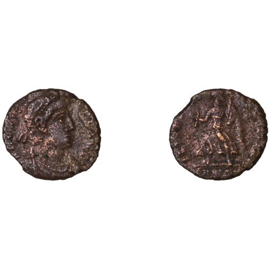 Moneda Imperio Romano Centenional Valente 372-375 d.C.
