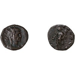 Moneda Imperio Romano Antoniniano Claudio II 269-270 d.C. Moneda Imperio Romano Antoniniano Claudio II 269-270 d.C.