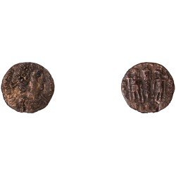 Moneda Imperio Romano Centenional Constancio II 337-342 d.C.