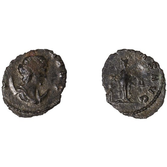 Moneda Imperio Romano Antoniniano Salonina 265-267 d.C. Moneda Imperio Romano Antoniniano Salonina 265-267 d.C.