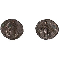 Moneda Imperio Romano Antoniniano Salonina 265-267 d.C. Moneda Imperio Romano Antoniniano Salonina 265-267 d.C.