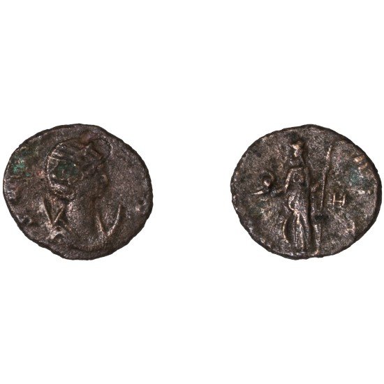 Moneda Imperio Romano Antoniniano Salonina 265-267 d.C. Moneda Imperio Romano Antoniniano Salonina 265-267 d.C.