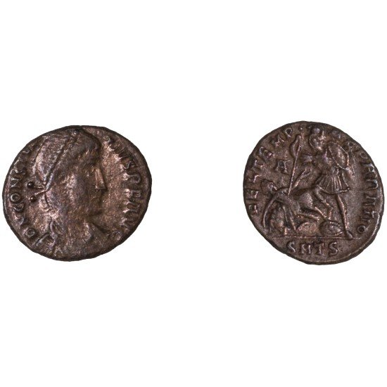 Moneda Imperio Romano Maiorina Constancio II 353-356 d.C. Moneda Imperio Romano Maiorina Constancio II 353-356 d.C.