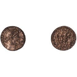 Moneda Imperio Romano Centenional Constancio II 337-340 d.C. Moneda Imperio Romano Centenional Constancio II 337-340 d.C.