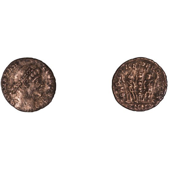 Moneda Imperio Romano Centenional Constancio II 337-340 d.C. Moneda Imperio Romano Centenional Constancio II 337-340 d.C.