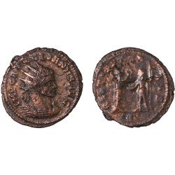 Moneda Imperio Romano Antoniniano Aureliano 272-273 d.C. Moneda Imperio Romano Antoniniano Aureliano 272-273 d.C.