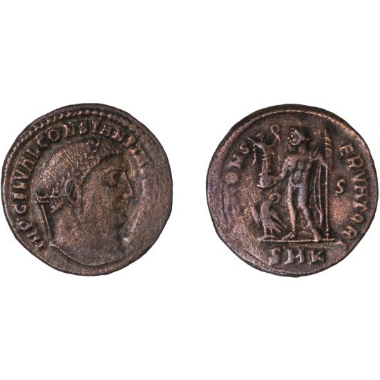 Moneda Imperio Romano Follis Constantino I 313-315 d.C. Moneda Imperio Romano Follis Constantino I 313-315 d.C.