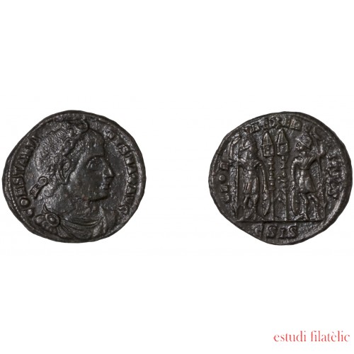 Moneda Imperio Romano Centenional Constantino I 330-333 d.C.