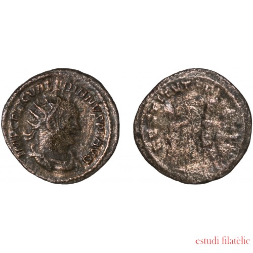Moneda Imperio Romano Antoniniano Valeriano I 256-260 d.C. Moneda Imperio Romano Antoniniano Valeriano I 256-260 d.C.