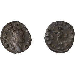 Moneda Imperio Romano Antoniniano Galieno 265-267 d.C. Moneda Imperio Romano Antoniniano Galieno 265-267 d.C.