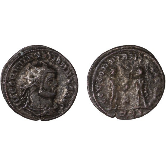 Moneda Imperio Romano Antoniniano Maximiano 293-294 d.C. Moneda Imperio Romano Antoniniano Maximiano 293-294 d.C.
