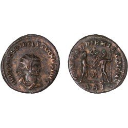 Moneda Imperio Romano Antoniniano Diocleciano 293-294 d.C.