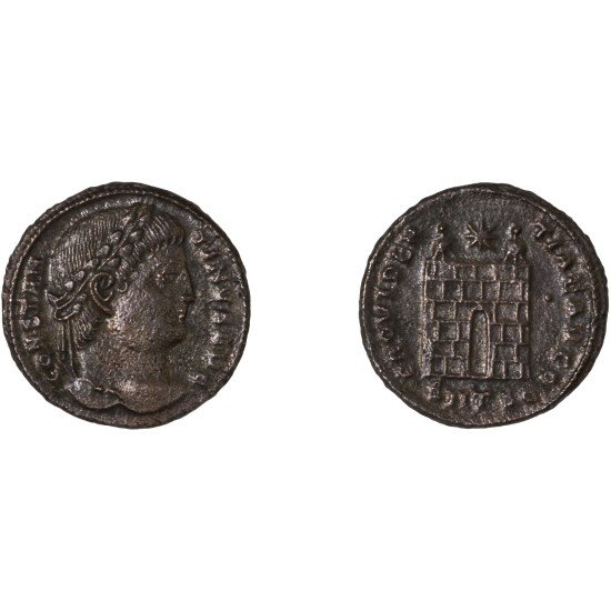 Moneda Imperio Romano Centenional Constantino I 326-328 d.C. Moneda Imperio Romano Centenional Constantino I 326-328 d.C.