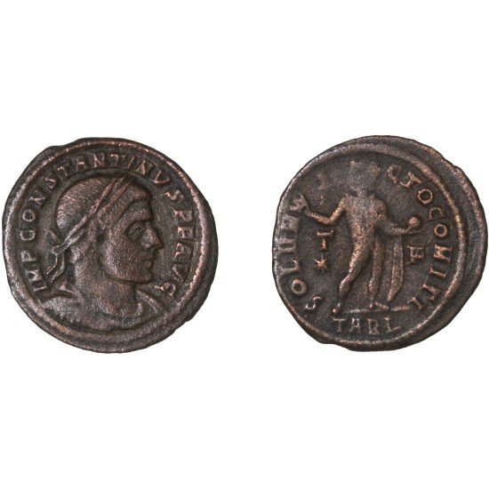 Moneda Imperio Romano Follis Constantino I 316 d.C. Moneda Imperio Romano Follis Constantino I 316 d.C.