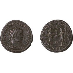Moneda Imperio Romano Antoniniano Diocleciano 293-294 d.C.