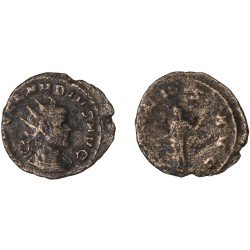 Moneda Imperio Romano Antoniniano Claudio II 268-269 d.C. Moneda Imperio Romano Antoniniano Claudio II 268-269 d.C.