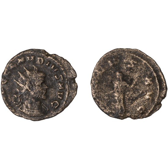 Moneda Imperio Romano Antoniniano Claudio II 268-269 d.C. Moneda Imperio Romano Antoniniano Claudio II 268-269 d.C.