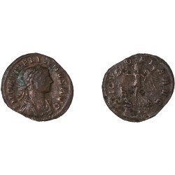 Moneda Imperio Romano Denario Aureliano 274-275 d.C.