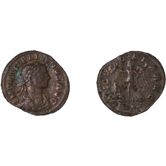 Moneda Imperio Romano Denario Aureliano 274-275 d.C. Moneda Imperio Romano Denario Aureliano 274-275 d.C.