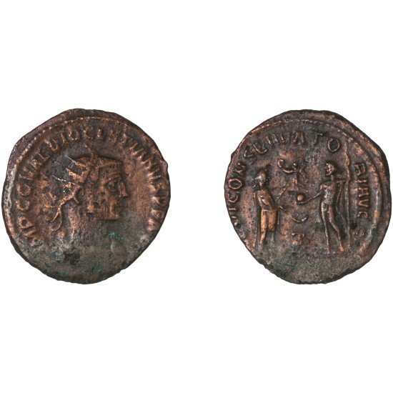 Moneda Imperio Romano Antoniniano Diocleciano 286-290 d.C. Moneda Imperio Romano Antoniniano Diocleciano 286-290 d.C.