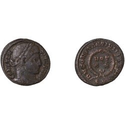 Moneda Imperio Romano Centenional Constantino I 322-325 d.C. Moneda Imperio Romano Centenional Constantino I 322-325 d.C.