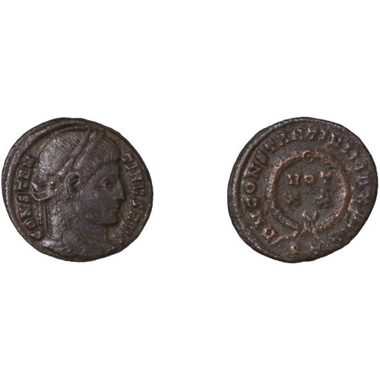 Moneda Imperio Romano Centenional Constantino I 322-325 d.C. Moneda Imperio Romano Centenional Constantino I 322-325 d.C.